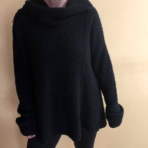 Free People cowl neck sweater